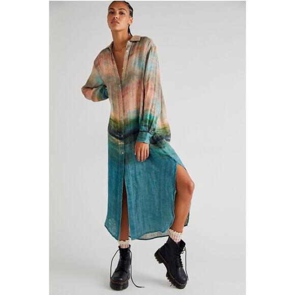 Free People Dresses & Skirts - Free People X Mes Desmoisselles Bempa Duster Maxi Dress Size 6 $485 NWT